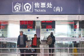 #CHINA-SPRING FESTIVAL-TRAVEL RUSH-TRAIN TICKETS-SALE (CN)