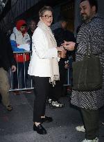 Annette Bening On Today Show - NYC