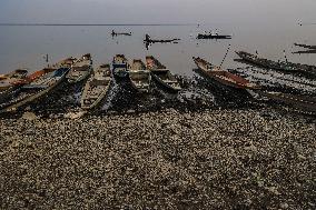 Water Level Decreases In Asias Largest Fresh Water Lake, Wular Lake