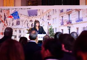 Anne Hidalgo Presents Her Wishes For 2024 - Paris