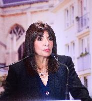 Anne Hidalgo Presents Her Wishes For 2024 - Paris
