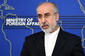 IRAN-TEHRAN-FOREIGN MINISTRY-CONDEMNATION