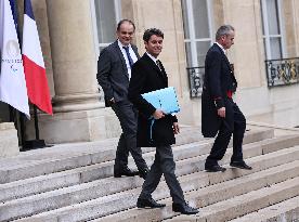 FRANCE-PARIS-NEW PM-GOVERNMENT