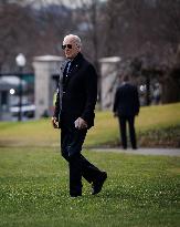 President Biden Departs White House