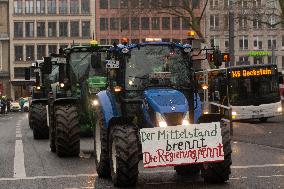Farmers Protest Continues In Cologne
