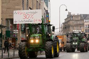 Farmers Protest Continues In Cologne