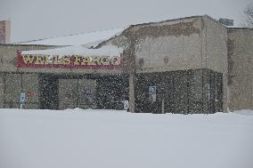 Blizzard Affects U.S. State Of Iowa