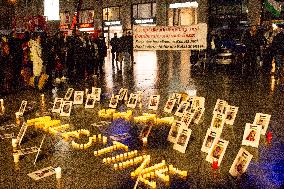 Vigil Mourning Death In Gaza In Cologne