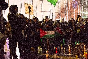 Vigil Mourning Death In Gaza In Cologne