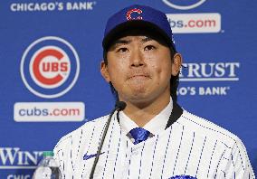 Baseball: Cubs' new left-hander Imanaga