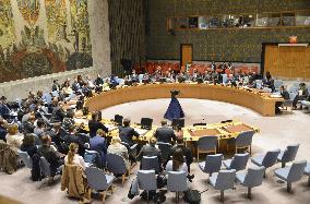 U.N. meeting over U.S., British attacks on Houthi targets