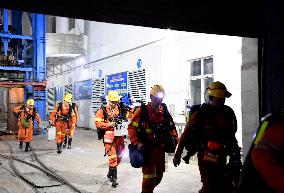 CHINA-HENAN-PINGDINGSHAN-COAL MINE-ACCIDENT-RESCUE (CN)