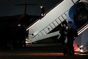 Presiden Biden At Joint Base Andrews - Maryland