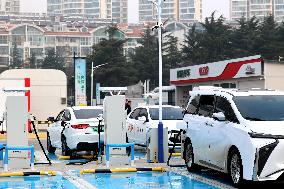 Charging Stations in Gas Stations
