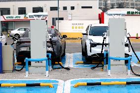 Charging Stations in Gas Stations