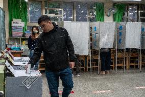 Taiwan Votes In Election