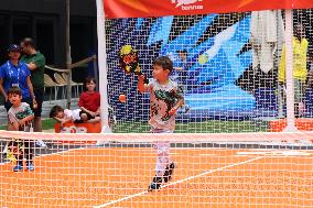 (SP)AUSTRALIA-MELBOURNE-TENNIS-AUSTRALIAN OPEN-KIDS TENNIS DAY