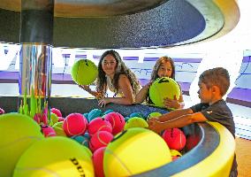 (SP)AUSTRALIA-MELBOURNE-TENNIS-AUSTRALIAN OPEN-KIDS TENNIS DAY