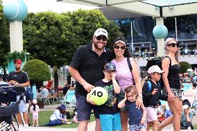 (SP)AUSTRALIA-MELBOURNE-TENNIS-AUSTRALIAN OPEN-KIDS TENNIS DAY