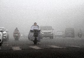 Heavy Fog Hit Linyi