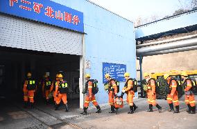 CHINA-HENAN-PINGDINGSHAN-COAL MINE-ACCIDENT-RESCUE (CN)