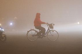 Heavy Fog Hit Lianyungang