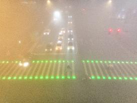 Heavy Fog Hit Lianyungang