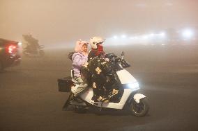 Heavy Fog Hit Lianyungang