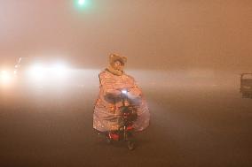 Heavy Fog Hit Lianyungang