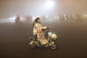 Heavy Fog Hit Lianyungang