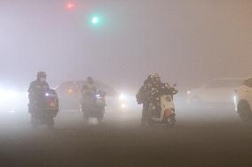 Heavy Fog Hit Lianyungang