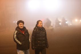 Heavy Fog Hit Lianyungang