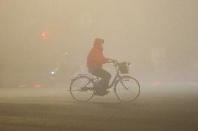 Heavy Fog Hit Lianyungang