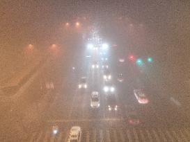 Heavy Fog Hit Lianyungang