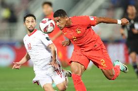 (SP)QATAR-DOHA-FOOTBALL-AFC ASIAN CUP-GROUP A-CHINA VS TAJIKISTAN