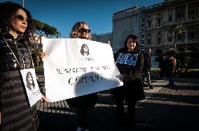 Sit-in For Emanuela Orlandi In Rome