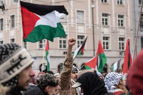 National Demostration In Support Of Palestine