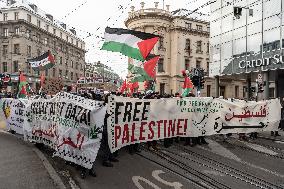 National Demostration In Support Of Palestine