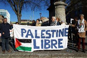 Demonstration In Support Of Gaza Held In Toulouse