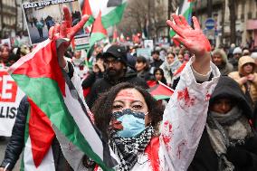 Pro-Palestine Rally - Paris