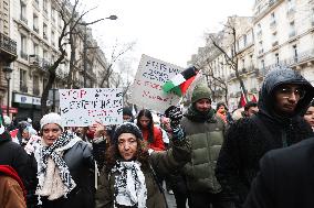 Pro-Palestine Rally - Paris