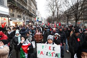 Pro-Palestine Rally - Paris