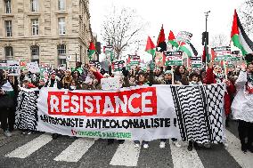 Pro-Palestine Rally - Paris