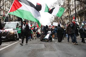 Pro-Palestine Rally - Paris