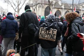 Pro-Palestine Rally - Paris