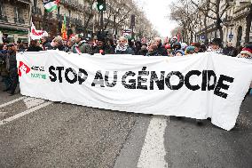 Pro-Palestine Rally - Paris