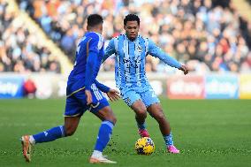 Coventry City v Leicester City - Sky Bet Championship