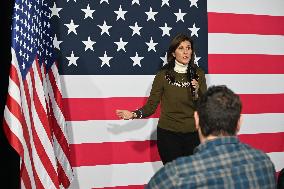 Nikki Haley Countdown To Caucus Event In Iowa