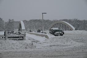 Blizzard Conditions Affect Johnson County Iowa