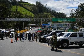 Colombia - Ecuador Border Amid Internal Armed Conflict As Narco Violence Spreads Across The Country